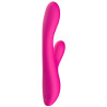 Generique Vibro Rabbit chauffant Spark 22cm Rose